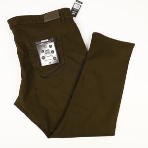 NEW XRAY XR Jeans Mens 48x32 Commuter Pants Jeans  Slim Fit Olive Green Stretch